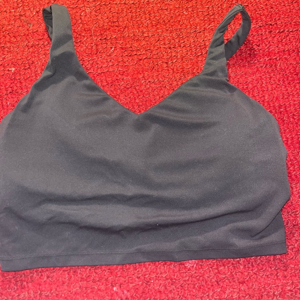 Aerie Black V-Neck Bralette